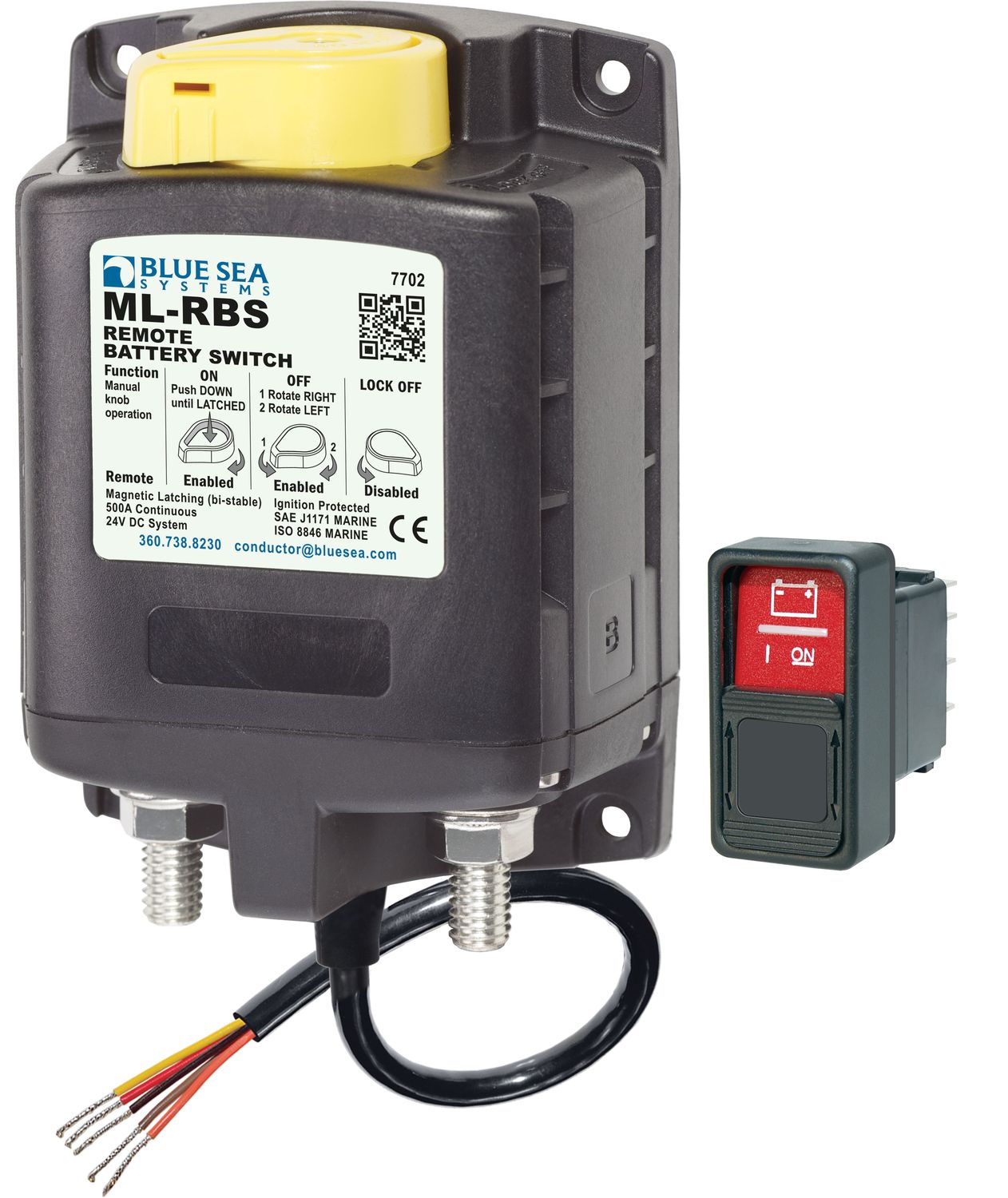 Mastervolt Sicherheitsrelais Ausführung: 12V/500A