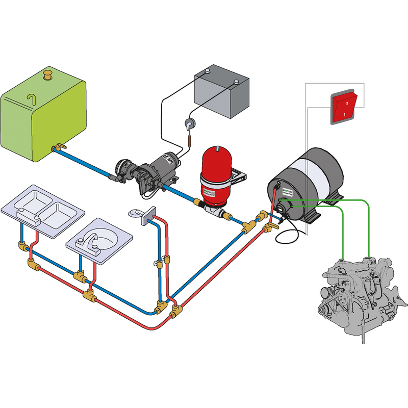 Johnson AquaH Warmwasserbereiter 22L