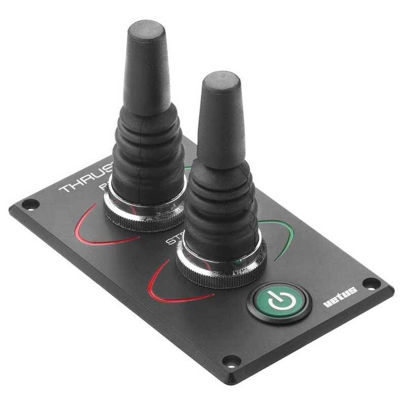 Vetus Hydr. Bugschraubenpanel 2 Joysticks
