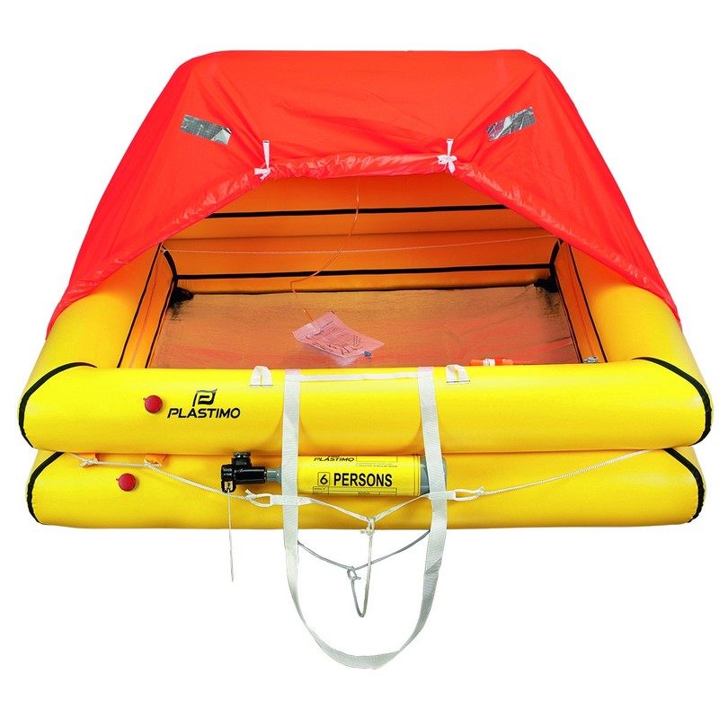 PLASTIMO Cruiser Std. Rettungsinsel, 6 Pers., Con.