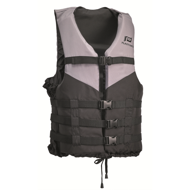 PLASTIMO PASSION WESTE GRAU/SCHWARZ 30/50 KG