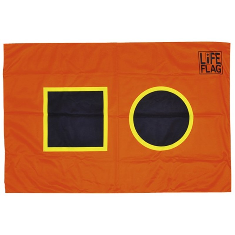 PLASTIMO Internationale Seenot Flagge