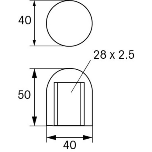 PLASTIMO WELLENANODE ZC 16MM GEWINDE DM