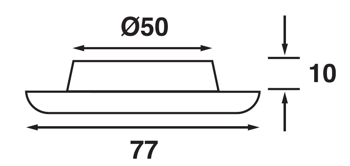 Batsystem LED-Deckenleuchte Typ Nova