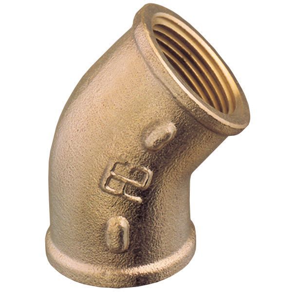 Guidi Rohrwinkel Innengewinde Bronze 45°