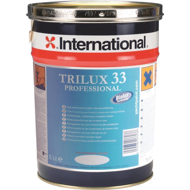 International, Antifouling, Trilux 33, verschiedene Ausführungen