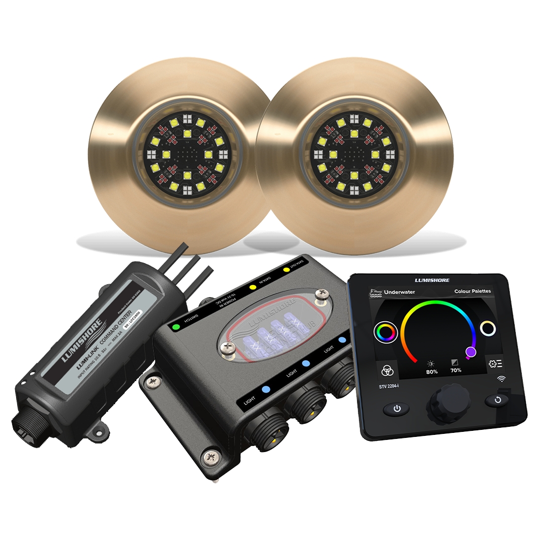 Lumishore Unterwasserlicht-Set EOS SMX154 LED-RGBW (Full Color) Ausführung: Set 2