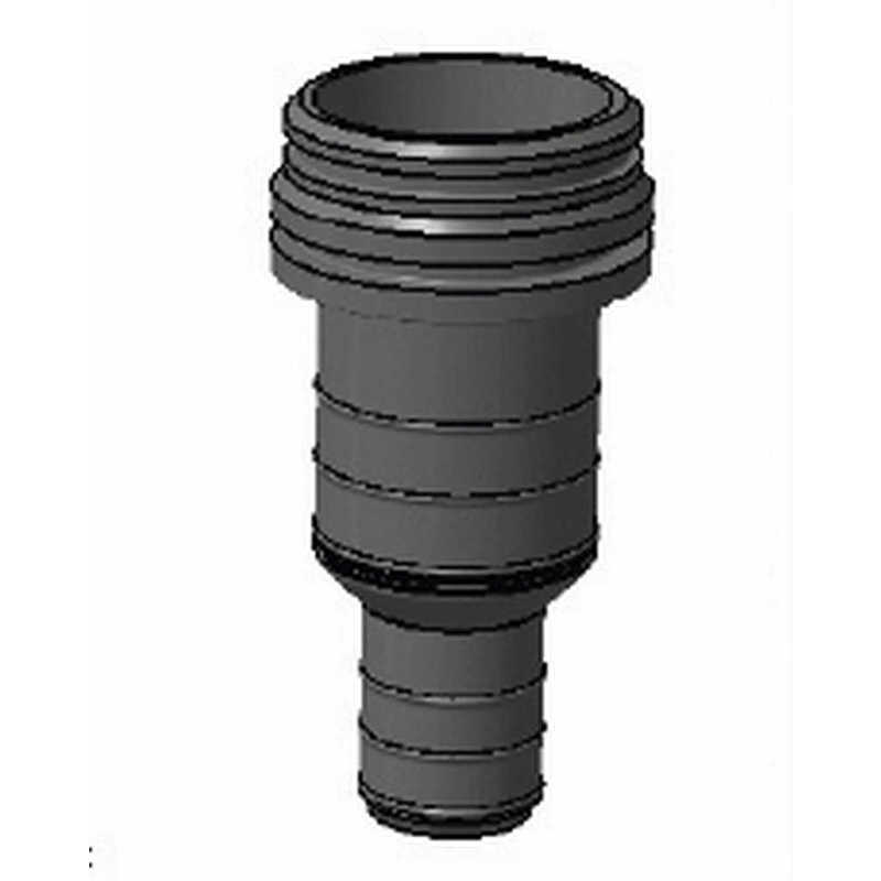 PLASTIMO ANSCHLUSSSTUECK GERADE   D25/38