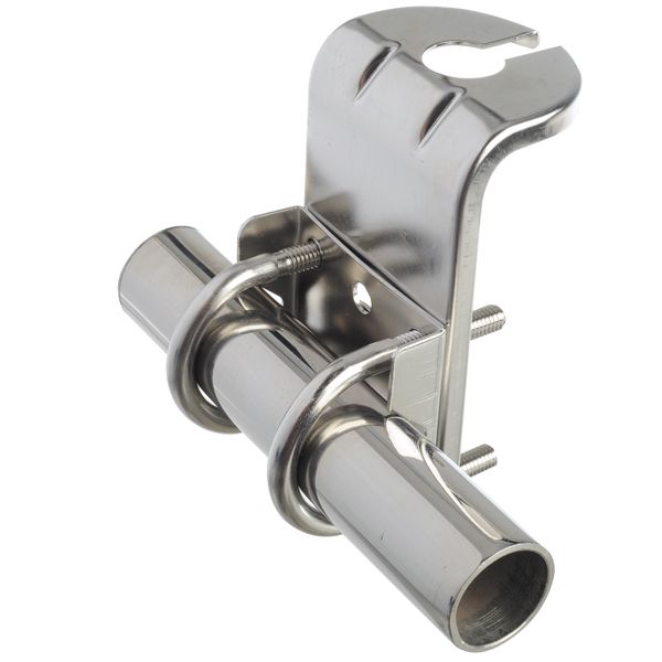 Glomex Antennenhalter rostfreier Stahl für Heckkorb D=22-30mm
