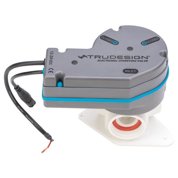 Trudesign elektrisches Y-Ventil 12/24V mit Schaltpaneel Palby Marine A/S, Korsvej 3, 6000, Kolding, DK