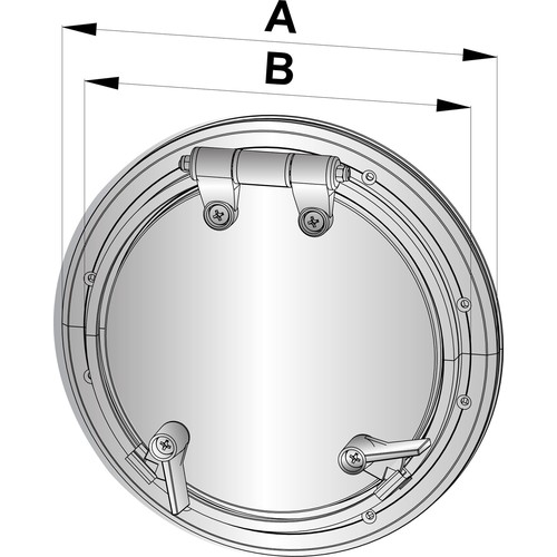 Vetus Bullauge PW203, Aluminium, Kategorie A3
