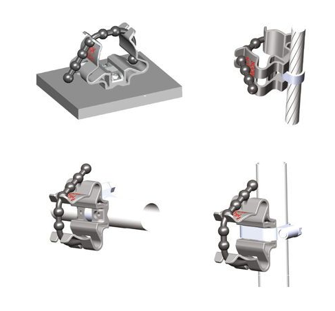 Robship Hook &amp, Moor Mounting Clips 2er-Pack