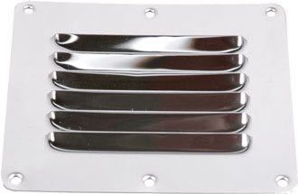 Lüfterblech rostfreier Stahl 127x65mm