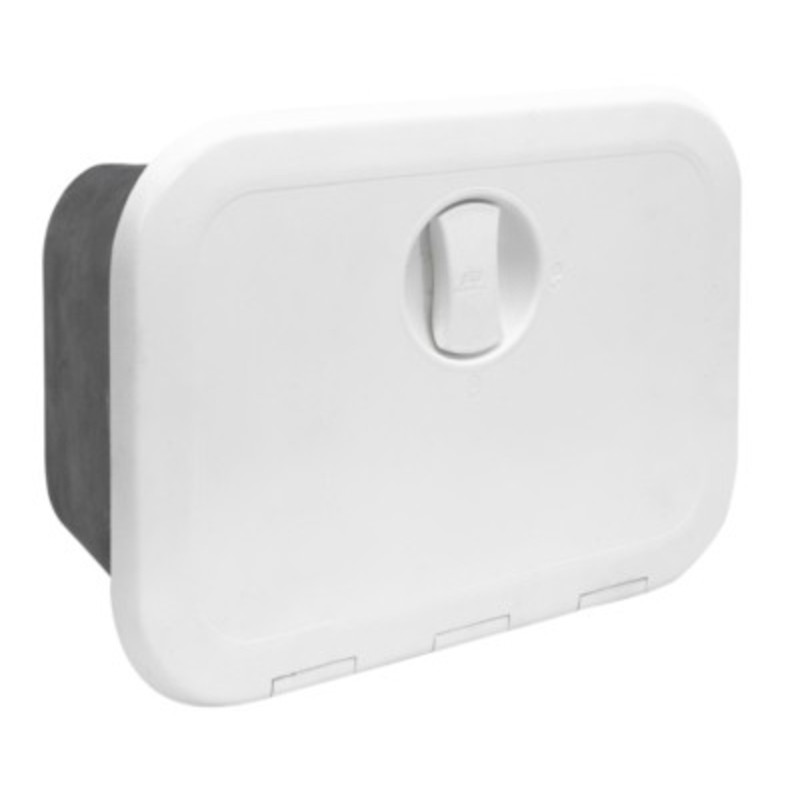 PLASTIMO Zugangsluke mit Box Schwarz