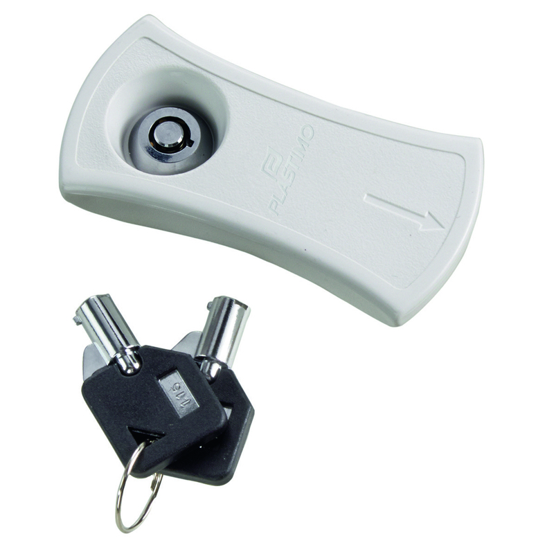 PLASTIMO KIT LOCKER WHITE FOR ACCESS HATCH