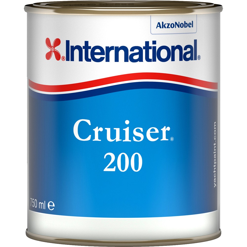 International, Antifouling, Cruiser 200, white