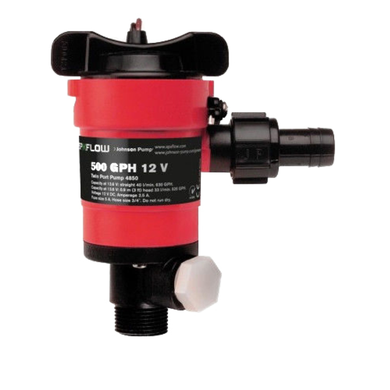 Johnson Twin Port 750 GPH 12V