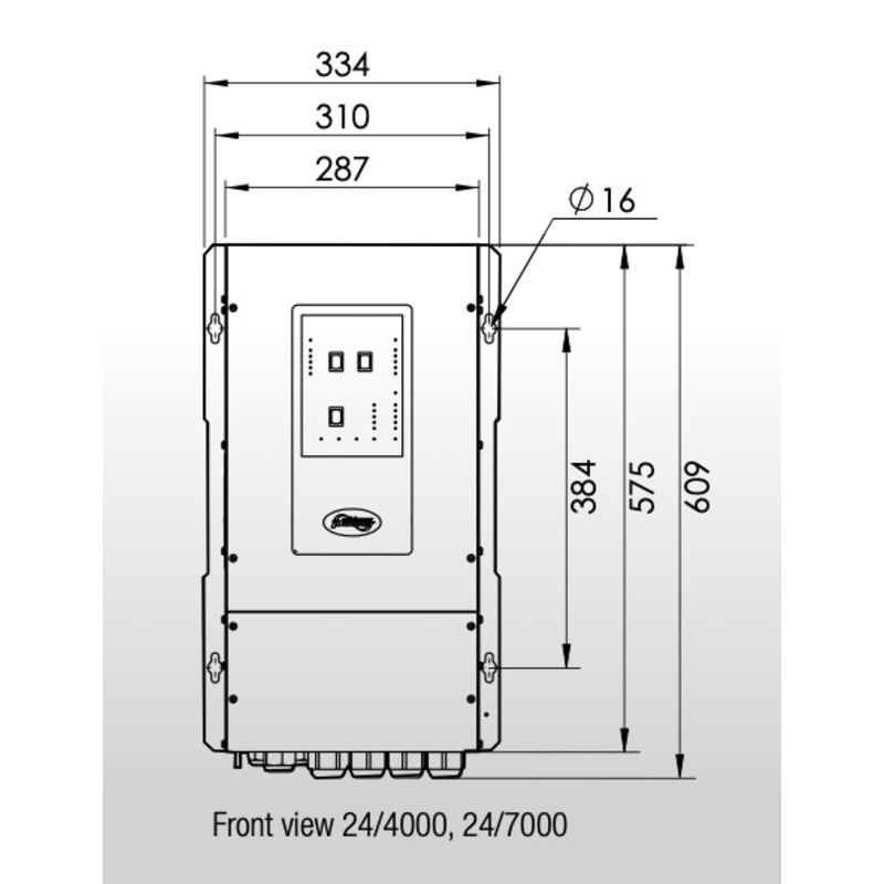 WhisperPower - AC PowerCube Wechselrichter 24 V /