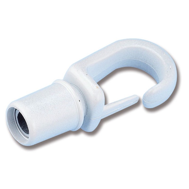 BUKH PRO Karabinerhaken weiß Ø 5-6 mm