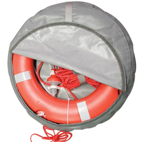 Lalizas Rettungsring SOLAS mit Notlicht und schwimmfähiger Rettungsleine D=8mm L...