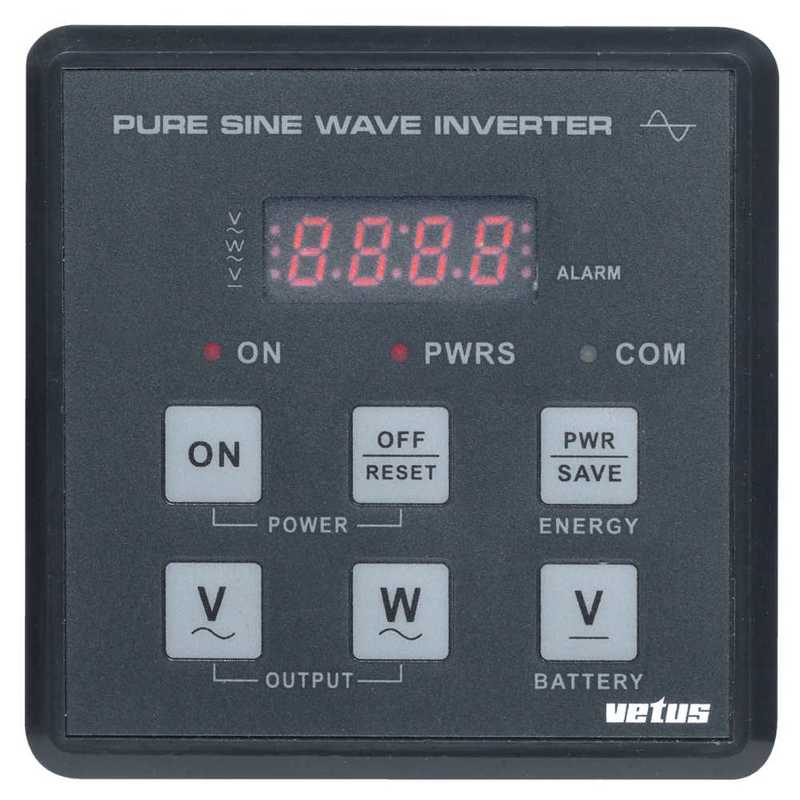 Vetus Fernbedienung für Wechselrichter 12/24V