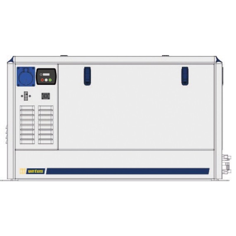 Vetus Generator GHX8S komplett mit Schallhaube