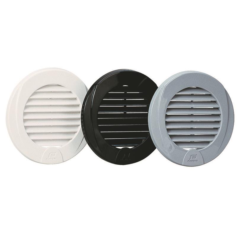 PLASTIMO LUEFTUNGSGITTER GRAU