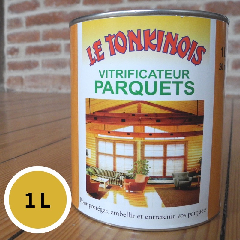 LeTonkinois Parkettlack, Seidenglanz 1 Liter