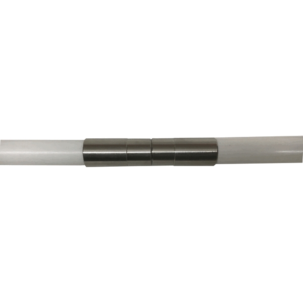 Lattenverbinder geschraubt aus Edelstahl für runde Segellatten Herman Gotthardt GmbH, Leunastraße 50, 22761, Hamburg, DE, info@gotthardt-yacht.de