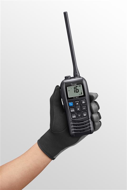 ICOM, UKW-Handseefunkgerät, IC-M37E, 6 W