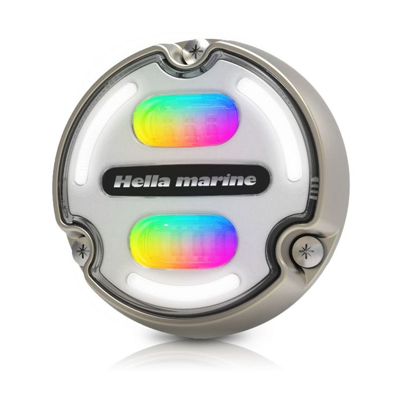 Hella Apelo A2 RGB bronze, weiß, Blister