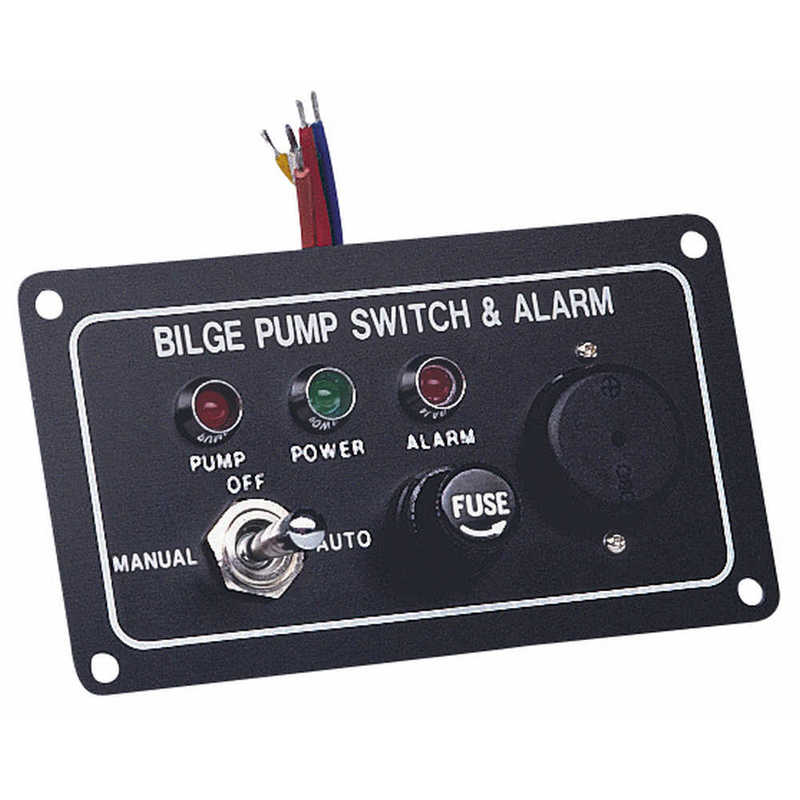 PLASTIMO SCHALTTAFEL/ALARM FUER BILGENP.