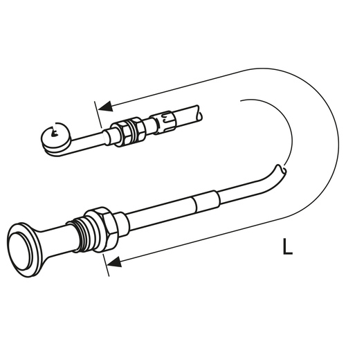 Webasto Bowdenzug L=850 mm