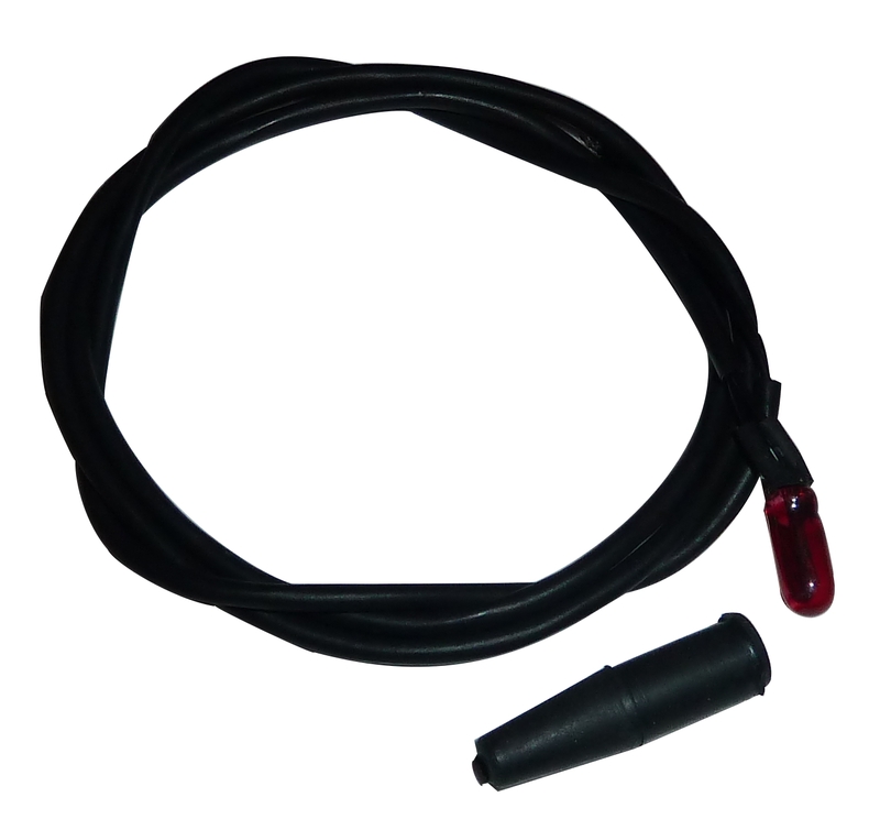 Silva Kabel mit Glühlampe rot 12V für Kompasse 70NB/FB, 100NB/FB, 102BH, 125B/H  und 125 T/FT