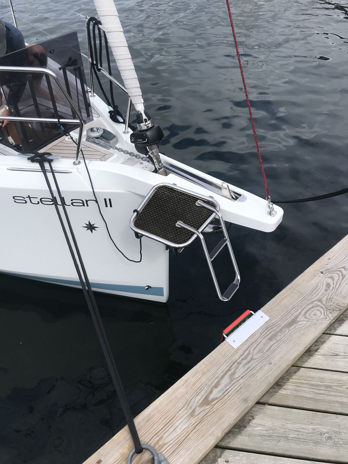 Båtsystem Seitenplattform