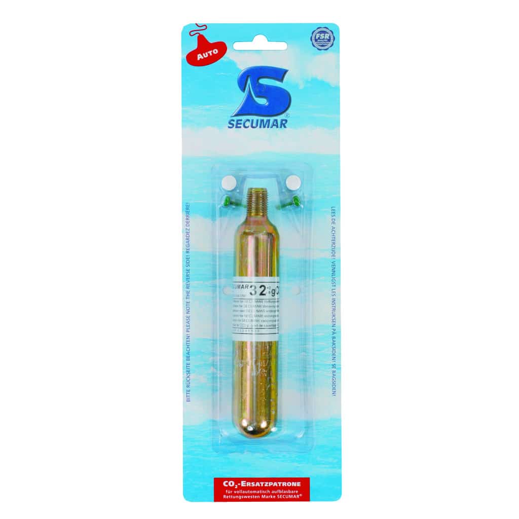 Secumar, Reserveset 3001-S, 22g CO? Patrone f.Junior Duo-Protect