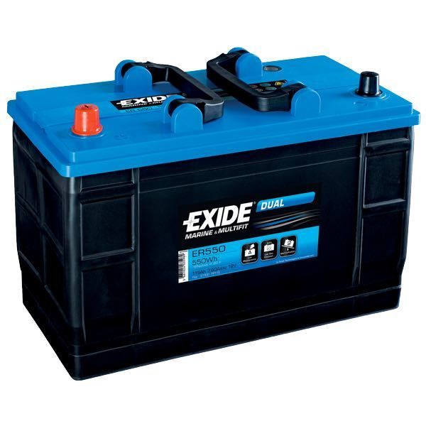 Exide Batterie Nautilus 115Ah dual