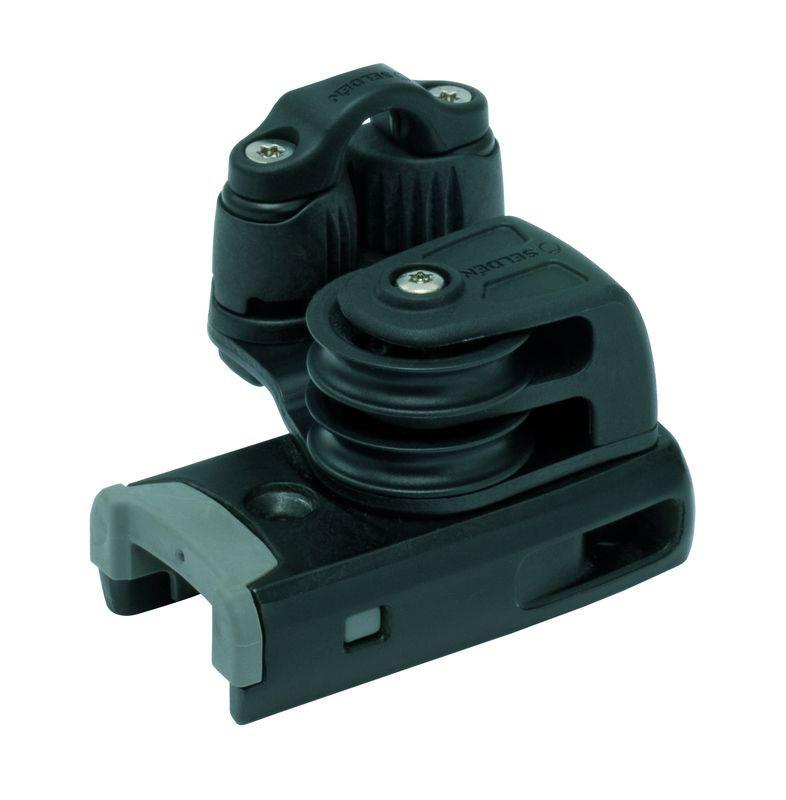 Seldén Großschot-Endstück mit Umlenkung für 30mm Schiene mit Klemme/ Bb