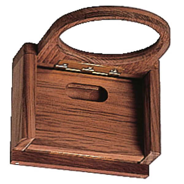 Roca klappbarer Glashalter Teak