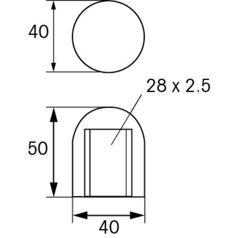 PLASTIMO WELLENANODE ZC 16MM GEWINDE DM
