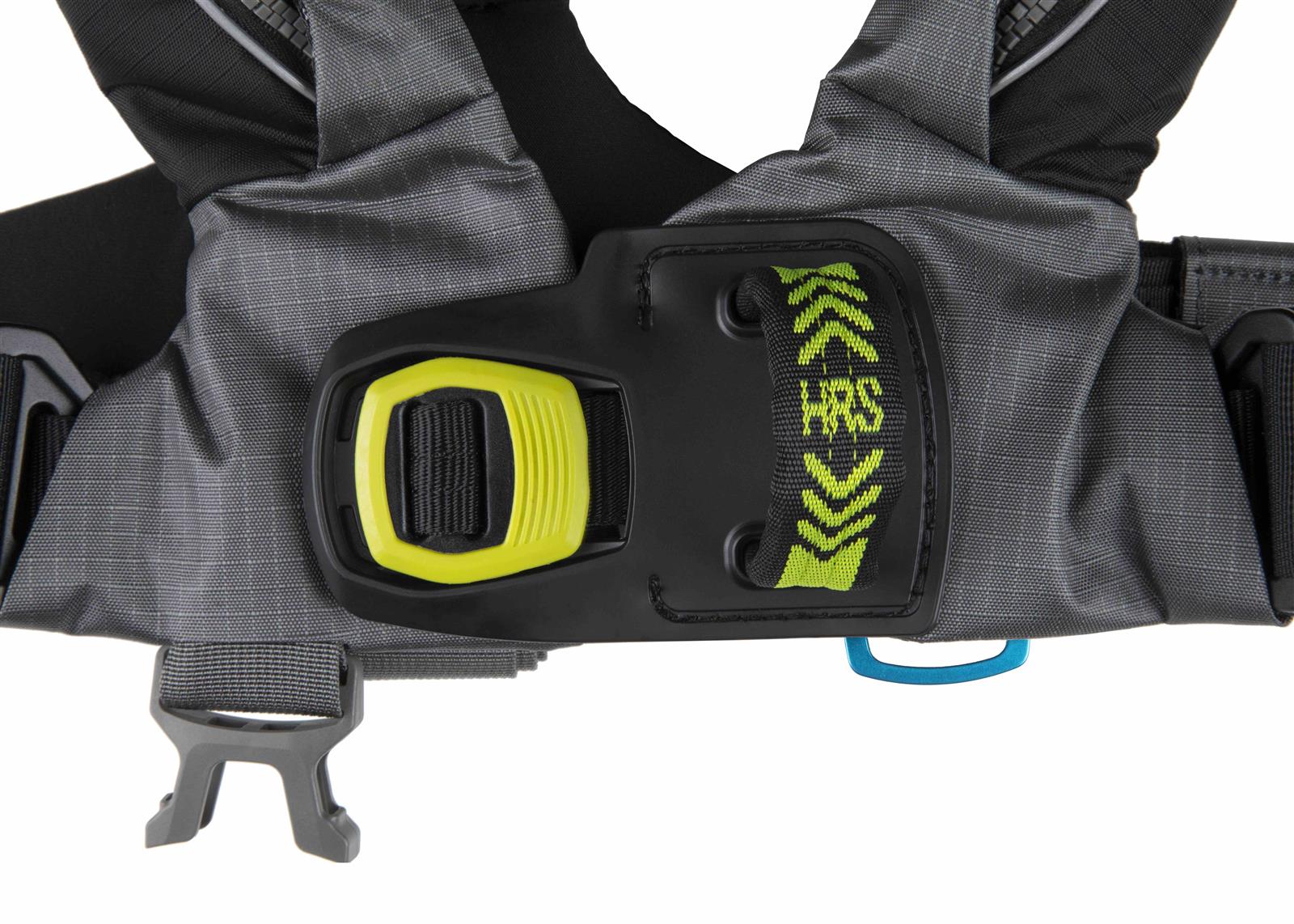 Spinlock, automatische Rettungsweste, Deckvest 6D, 170N, schwarz, HRS System
