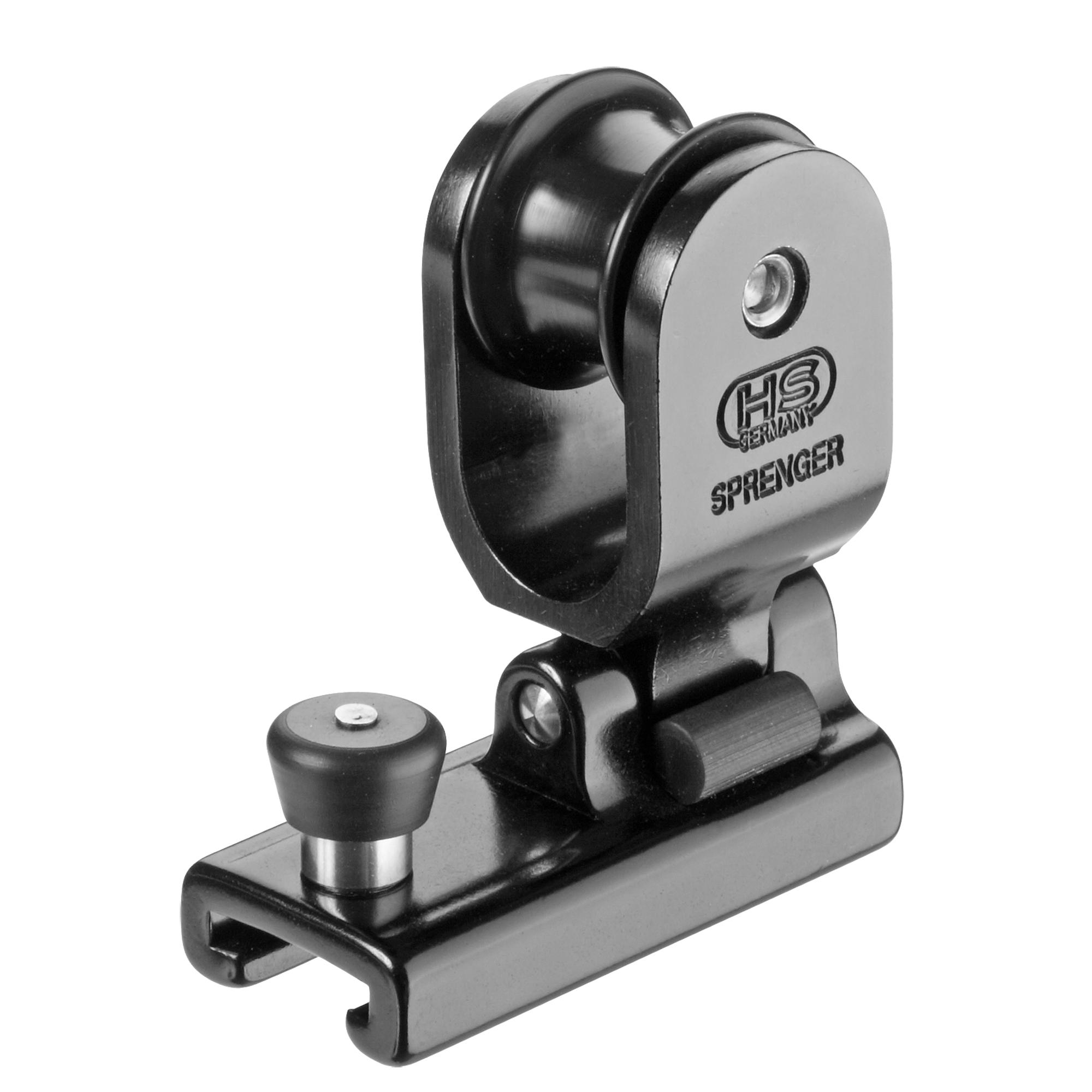 SPRENGER, Genuaschlitten Gleitlager für Schiene 20 x 3 mm