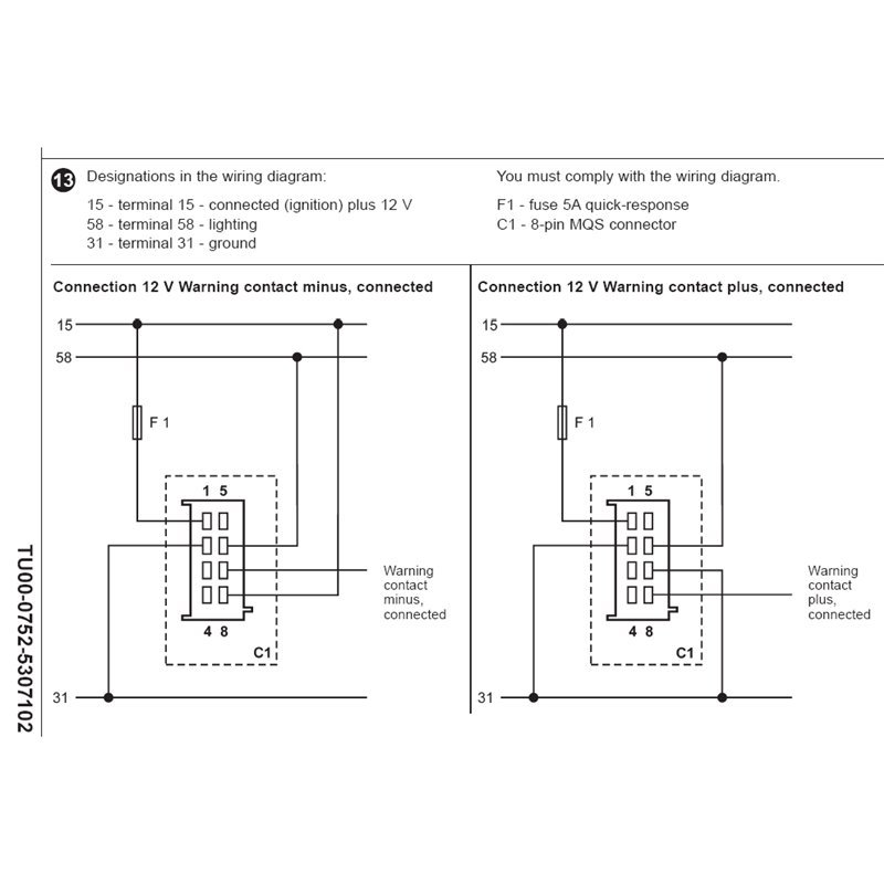 Veratron VDO VL AFTERMARKET VOLTMETER - V - SINGL