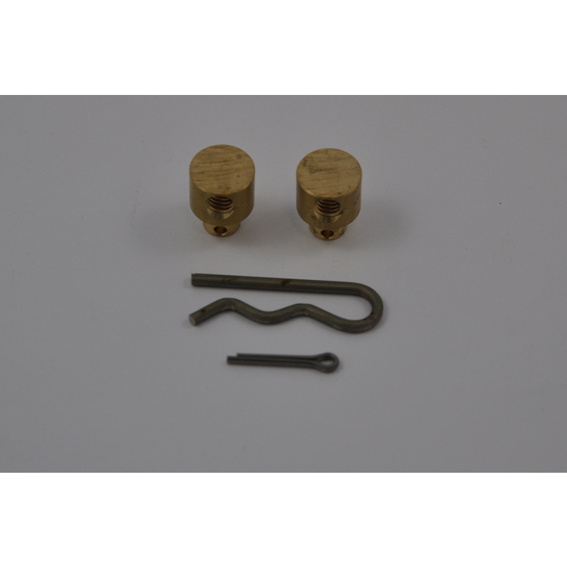 TFX Drehzapfen-Satz mit Splint und Spange