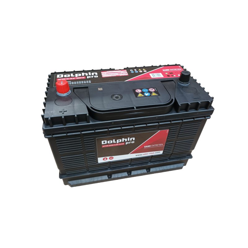Dolphin PRO Marine Batterie - 105Ah 12V