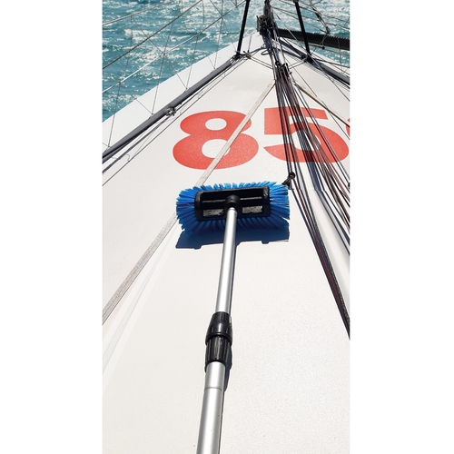 Plastimo, Teleskop Decksbürste, Aquablue