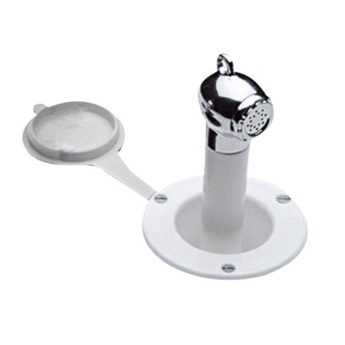 PLASTIMO HAND SHOWER FLEXIBLE+CASING 2M WHITE