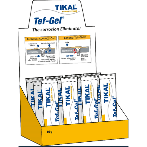 Tikal Tef Gel Antikorrosion 20 Stk T10 weiß