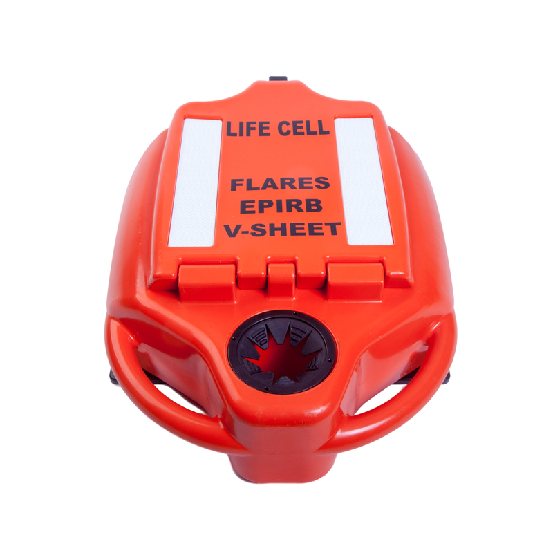 PLASTIMO Lifecell 4 Pers. Orange SOLAS