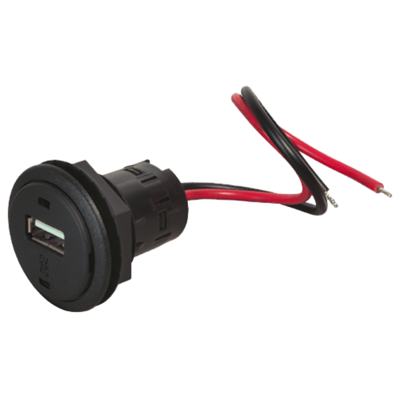Philippi USB 3 USB - Einbausteckdose DC 12/24V